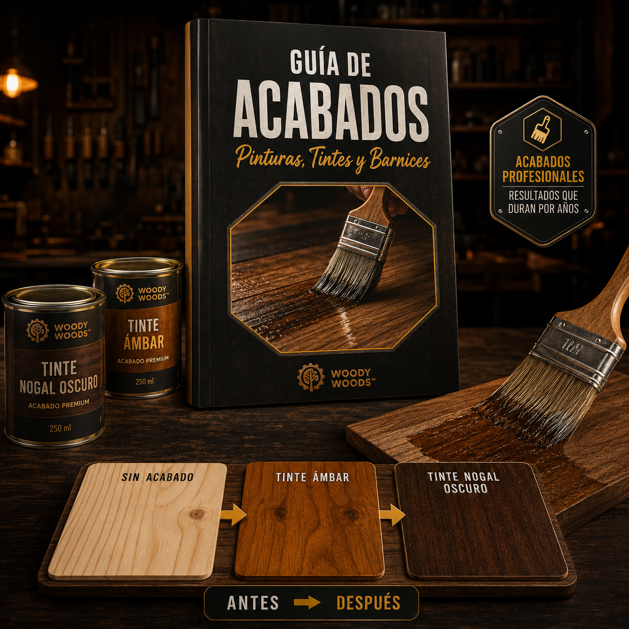 GUÍA DE ACABADOS PROFESIONALES™ — PINTURAS, TINTES Y BARNICES PARA MADERA ARGENTINA